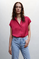 Hemd met lange mouwen - rood