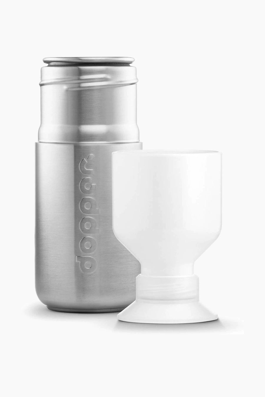 Drinkfles - zilver