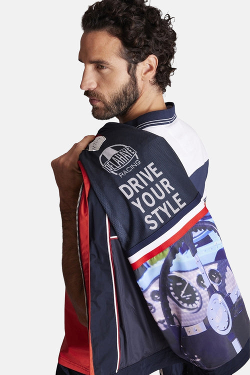 Veste courte Bleu - DELAHAYE