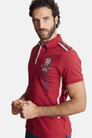 Polo met korte mouwen - rood