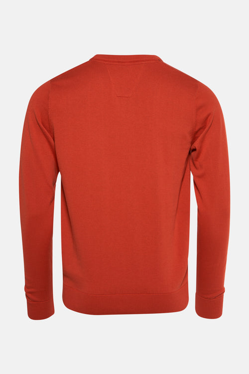 Pull col rond Jaune - DELAHAYE