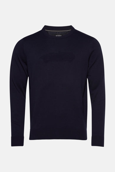 Trui met ronde hals Blauw - DELAHAYE