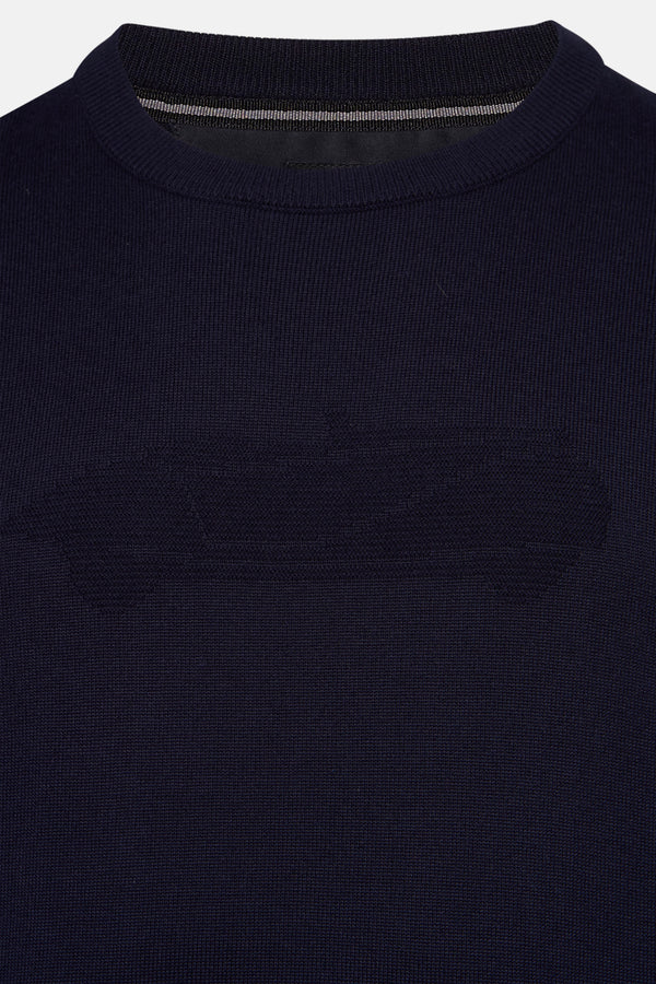 Heren tops polo korte mouw Bleu - DELAHAYE