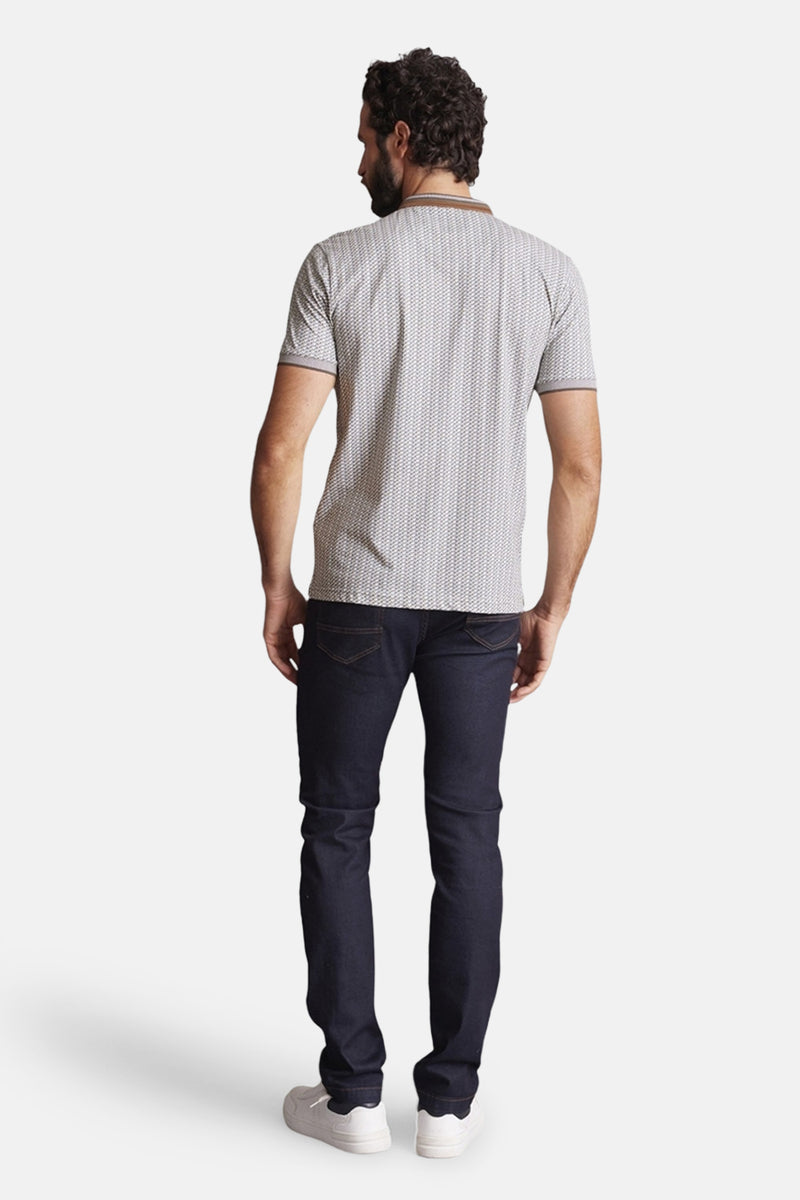 Polo à manches courtes - Multicolore - DELAHAYE - 3