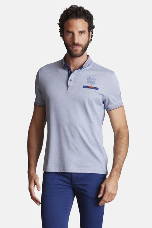 Polo Blauw - DELAHAYE