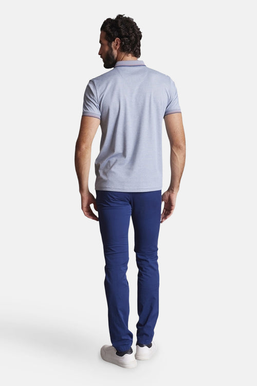 Polo Blauw - DELAHAYE
