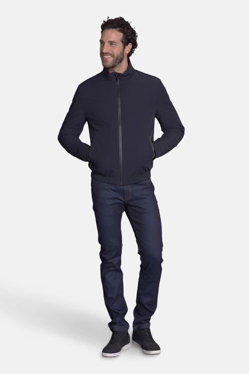 Jas (kort) blauw - DELAHAYE