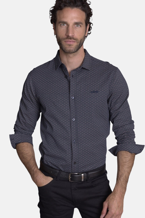 Chemise bleu - DELAHAYE