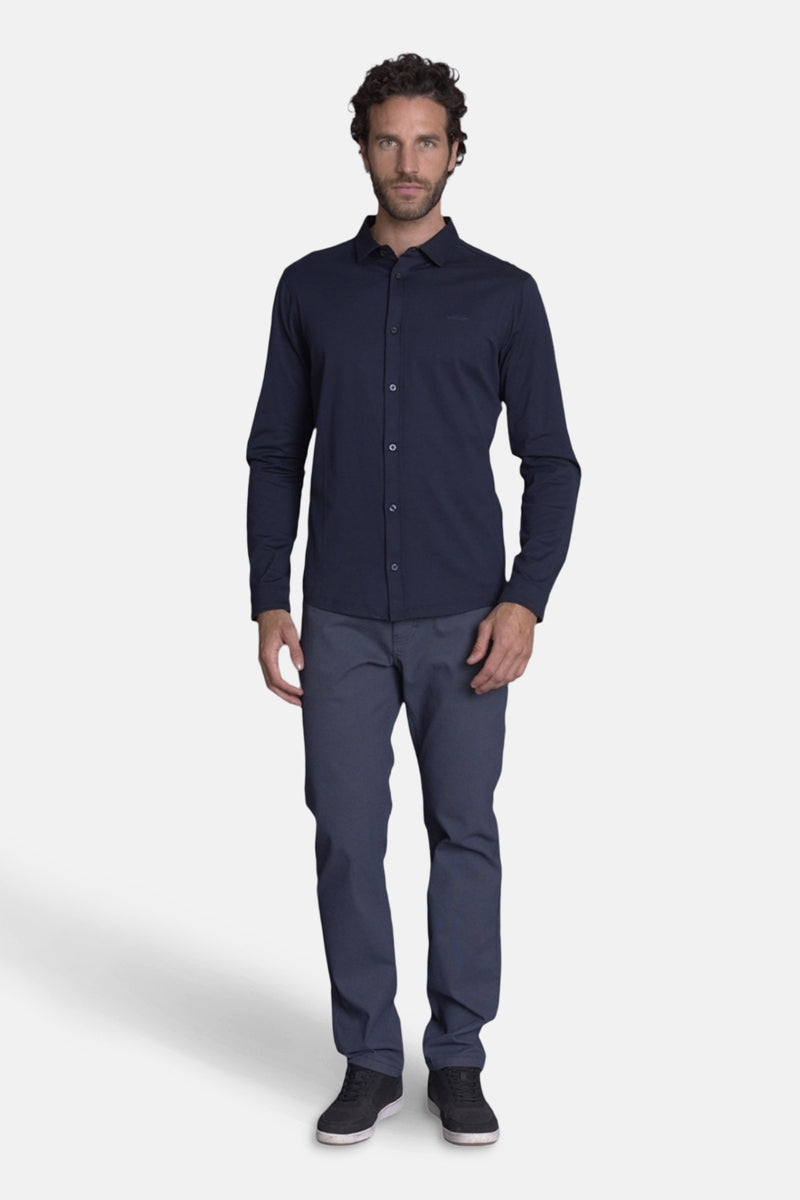 Hemd blauw - DELAHAYE