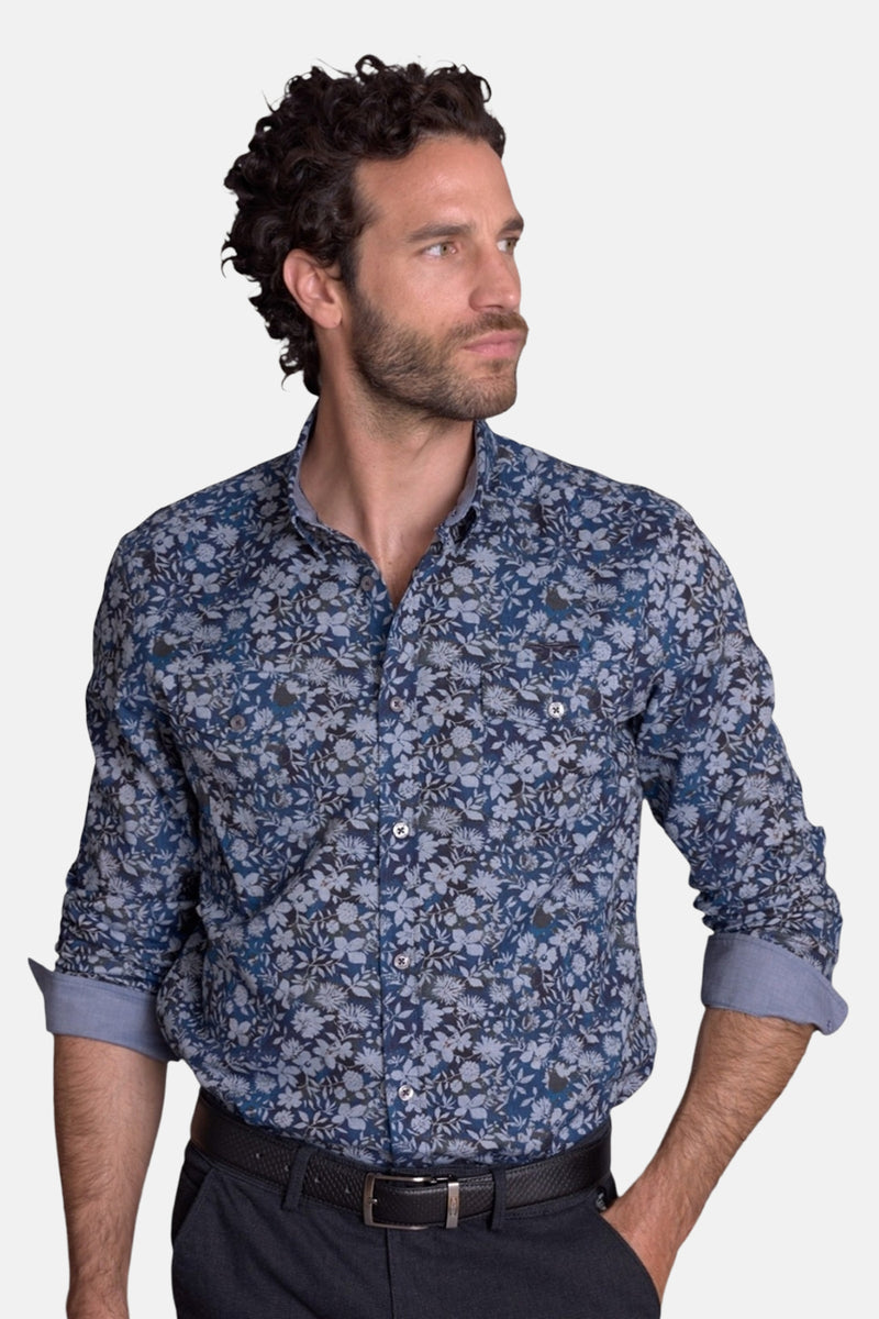Chemise - bleu
