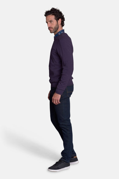 Pull O-hals - paars