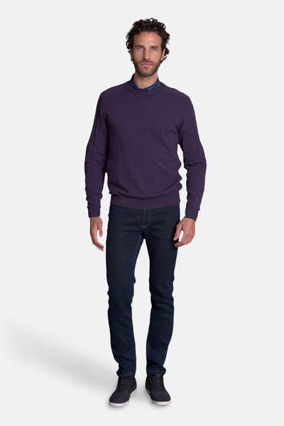 Pull O-hals - paars