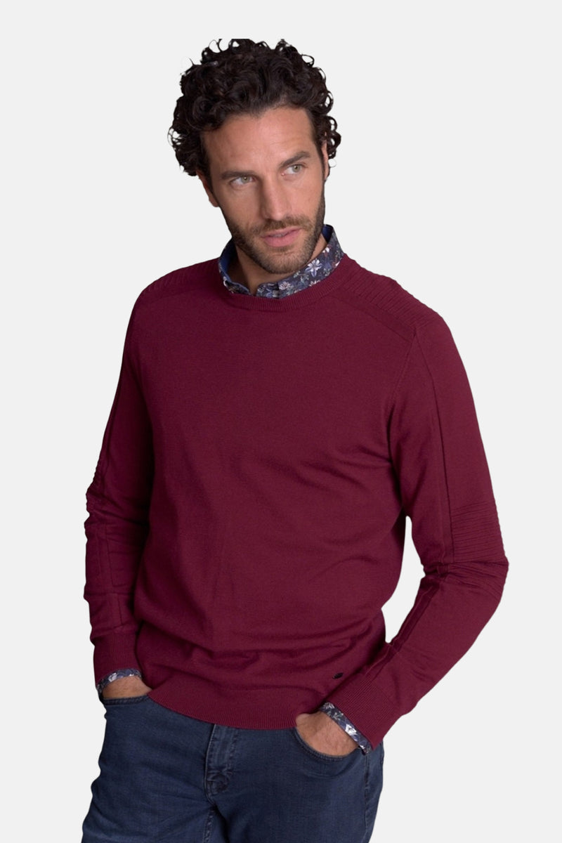 Pull col O - multicolore