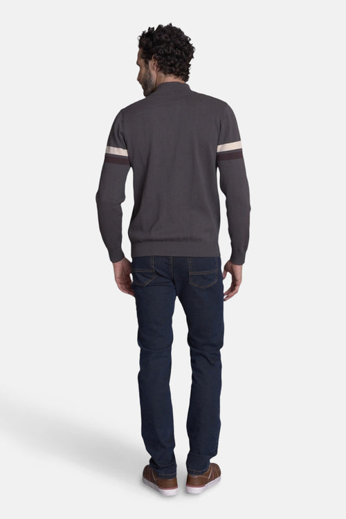 Gilet bruin - DELAHAYE