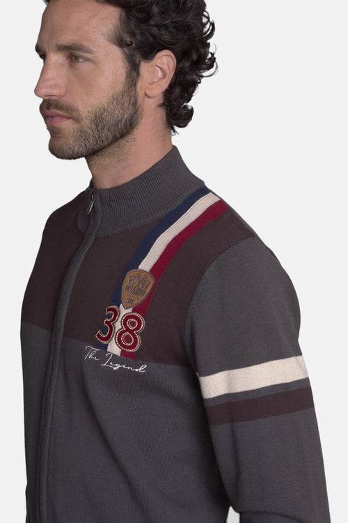 Gilet bruin - DELAHAYE