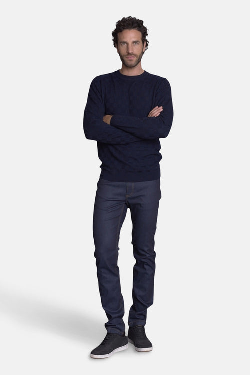 Polo blauw - DELAHAYE