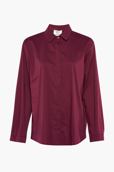 Hemd met lange mouwen - rood