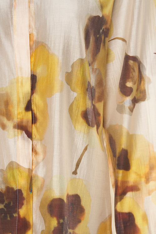 Hemd met lange mouwen - Beige