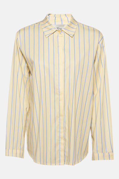 Chemise à manches longues - jaune