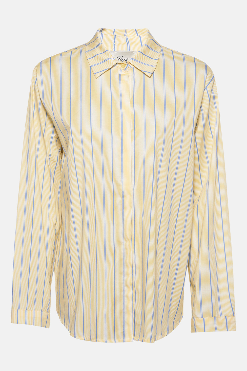 Chemise à manches longues - jaune