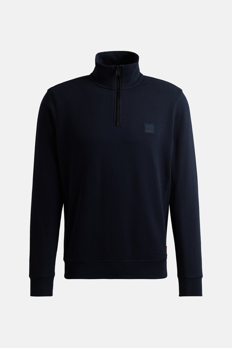 Sweat col roulé Bleu - BOSS ORANGE