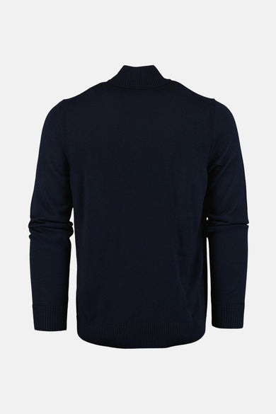 Trui met rolkraag blauw - BOSS ORANGE