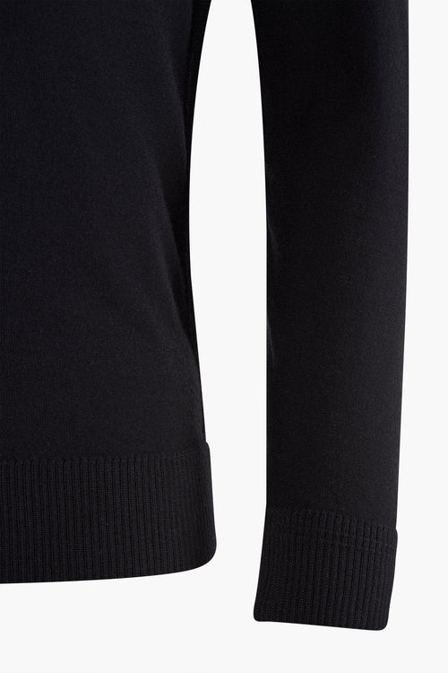 Pull col rond Noir - BOSS ORANGE
