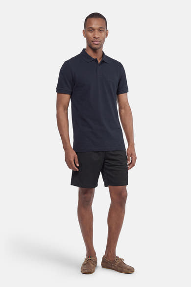 Polo à manches courtes - bleu