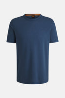 T-shirt (korte mouwen) Blauw - BOSS ORANGE
