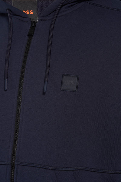 Sweater met kap Blauw - BOSS ORANGE