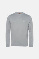 Sweater met ronde hals grijs - BOSS ORANGE