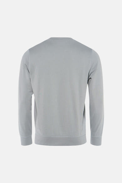 Sweat col O - gris