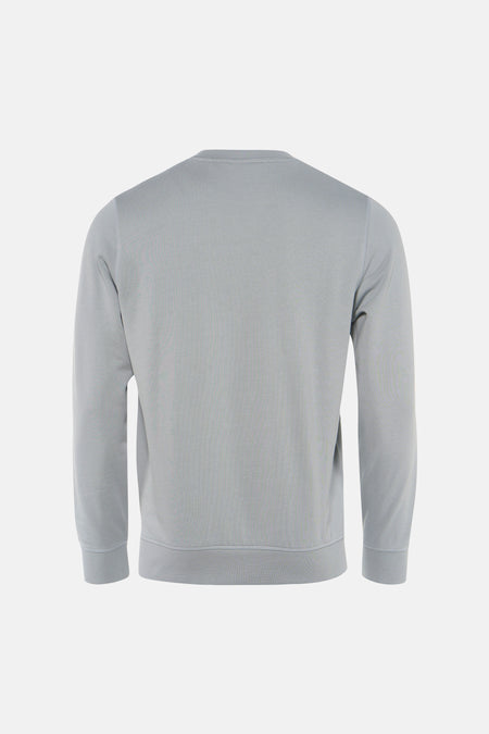 Sweater met ronde hals grijs - BOSS ORANGE