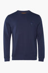 Sweater met ronde hals Blauw - BOSS ORANGE