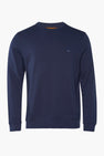 Sweat col rond Bleu - BOSS ORANGE