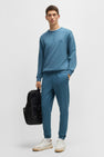 Sweat col rond Bleu - BOSS ORANGE