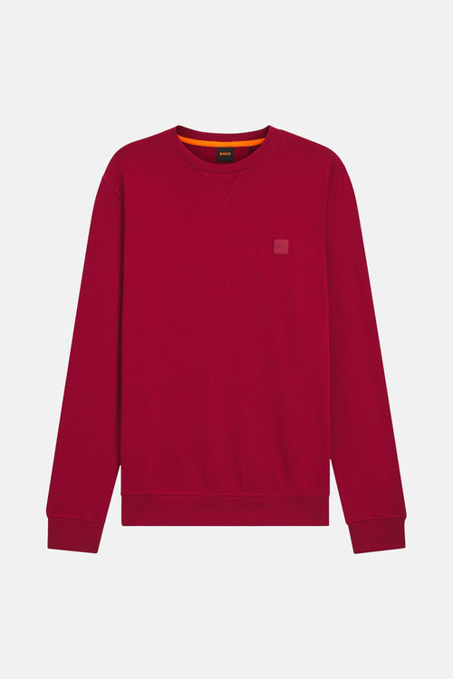 Sweater met ronde hals rouge - BOSS ORANGE