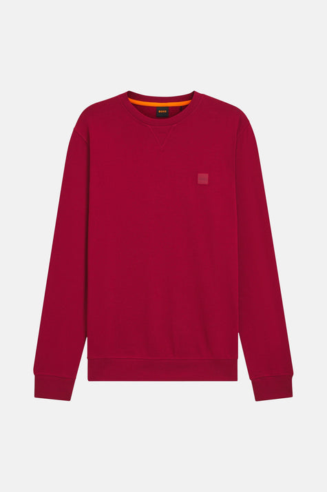 Sweat col rond rouge - BOSS ORANGE