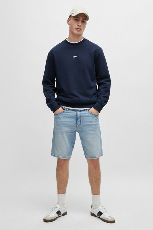 Short en jeans LIGHT BLUE DENIM - BOSS ORANGE