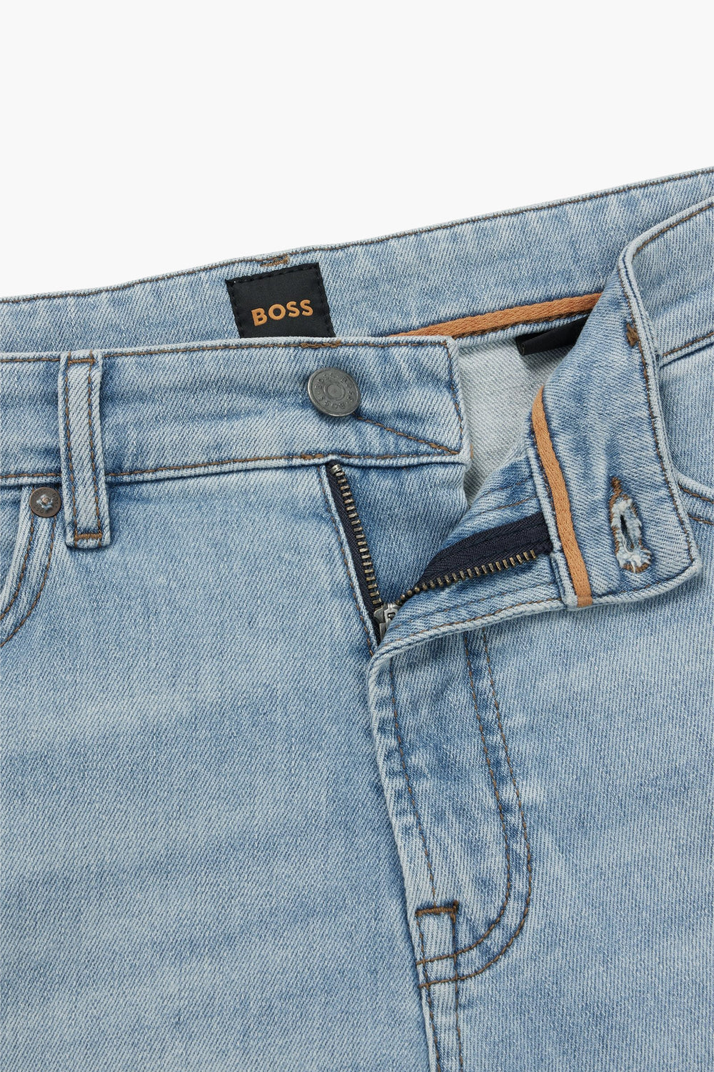 Short en jeans LIGHT BLUE DENIM - BOSS ORANGE
