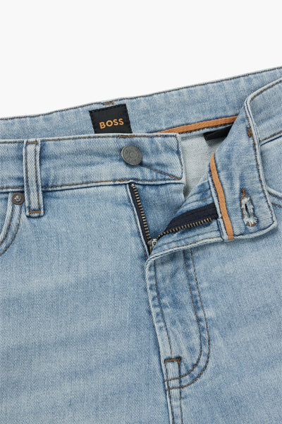 Short en jeans LIGHT BLUE DENIM - BOSS ORANGE