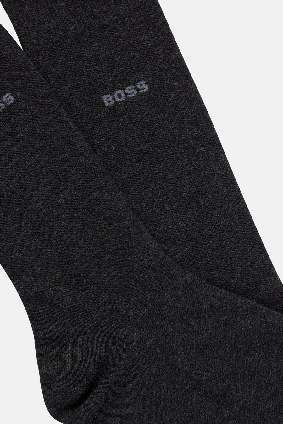 Chaussettes courtes grises par BOSS ORANGE, en tissu texturé