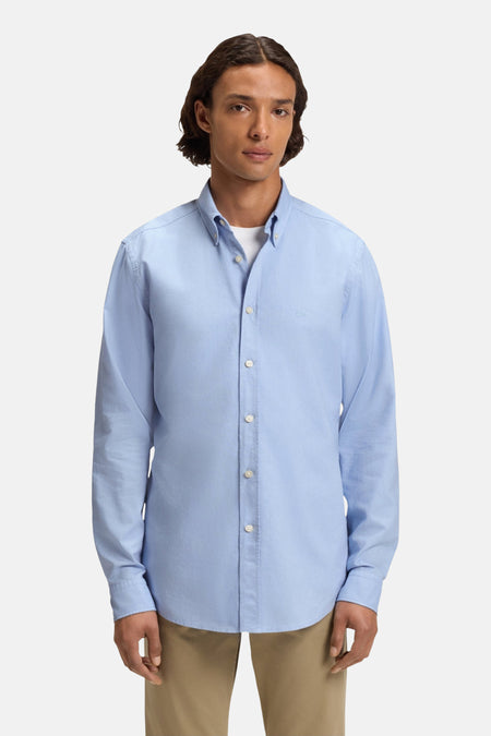 Hemd met lange mouwen - blauw