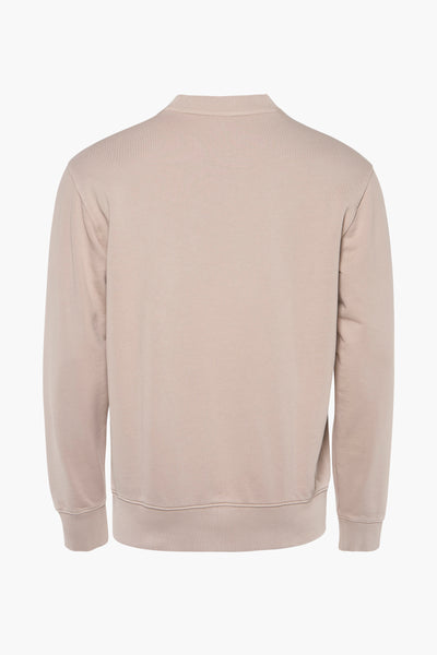 Sweater met ronde hals Beige - BOSS ORANGE