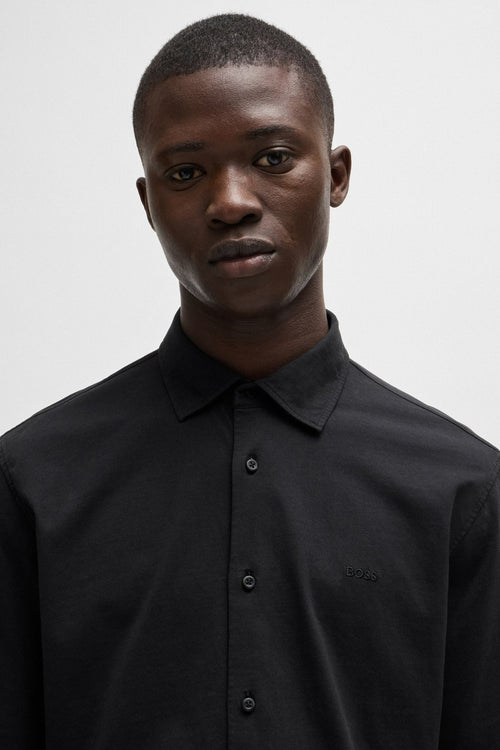 Chemise (manches longues) Noir - BOSS ORANGE