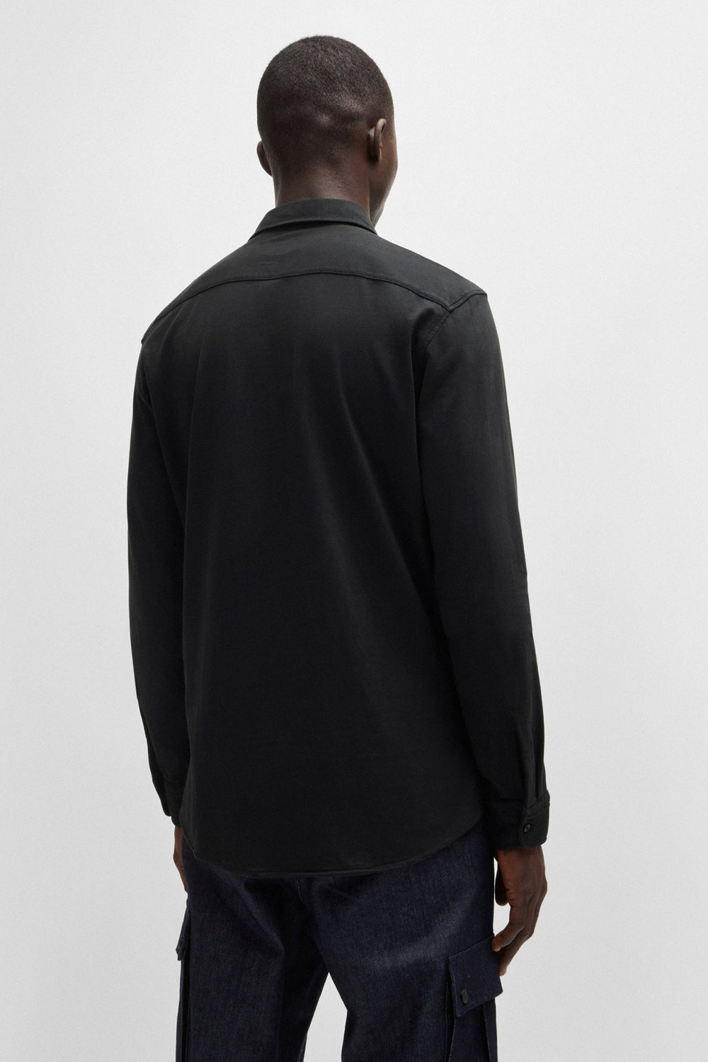 Hemd (lange mouwen) Zwart - BOSS ORANGE