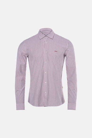 Chemise à manches longues - rouge