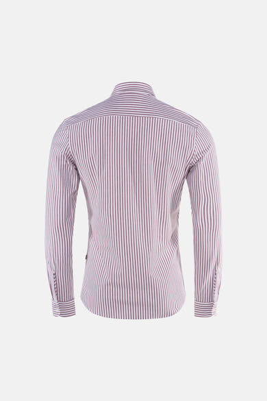 Chemise à manches longues - rouge