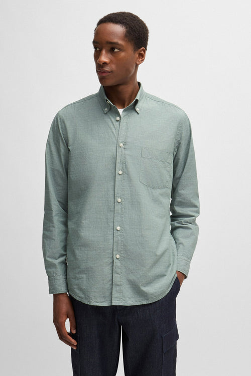 Chemise (manches longues) KAHKI - BOSS ORANGE