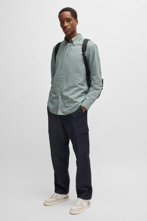 Chemise (manches longues) KAHKI - BOSS ORANGE
